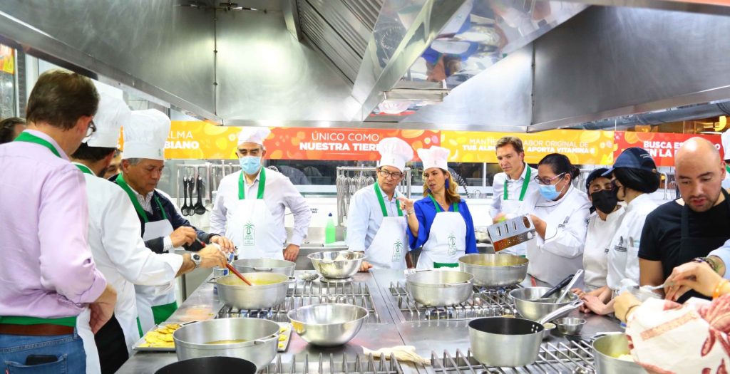 Cocina Gourmet con aceite de palma 100% colombiano, esta vez con Minagricultura y Jorge Rausch