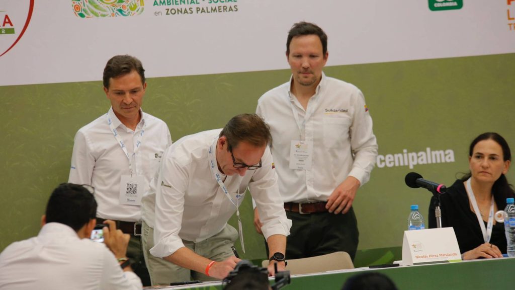 Solidaridad, Fedepalma y Cenipalma estrechan la cooperación en sostenibilidad, tecnología y mercados