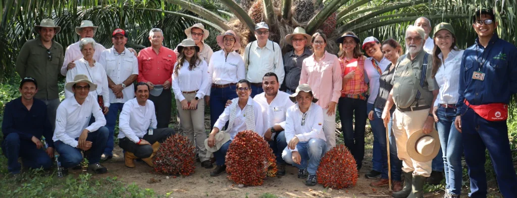 Gerentes y Miembros de las Juntas Directivas de Fedepalma y Cenipalma visitan el Campo Experimental Palmar de las Corocoras