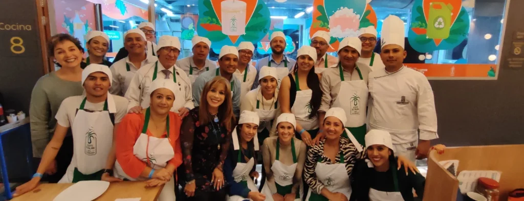 Día mundial del aceite de cocina reciclado se celebró con la novena Cocina Gourmet