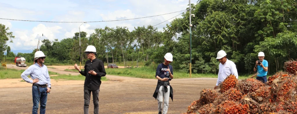 Periodistas conocen sobre el desarrollo sostenible de la agroindustria de la palma de aceite en Santander