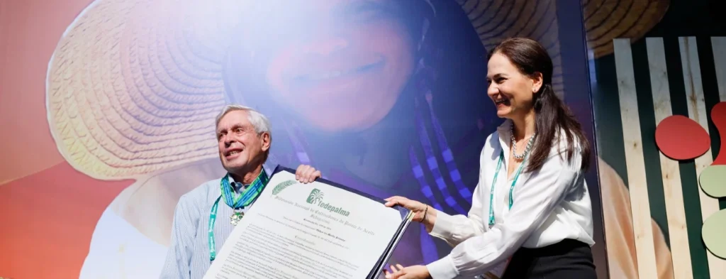 Luis Fernando Herrera Obregón recibió la Orden del Mérito Palmero