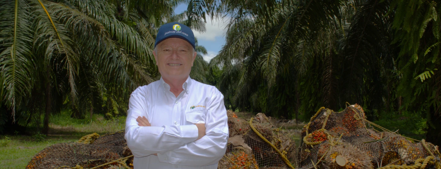 Fabio González Bejarano, Gerente de Palmas del Cesar S. A., recibió el reconocimiento como uno de los 100 nuevos líderes de Colombia
