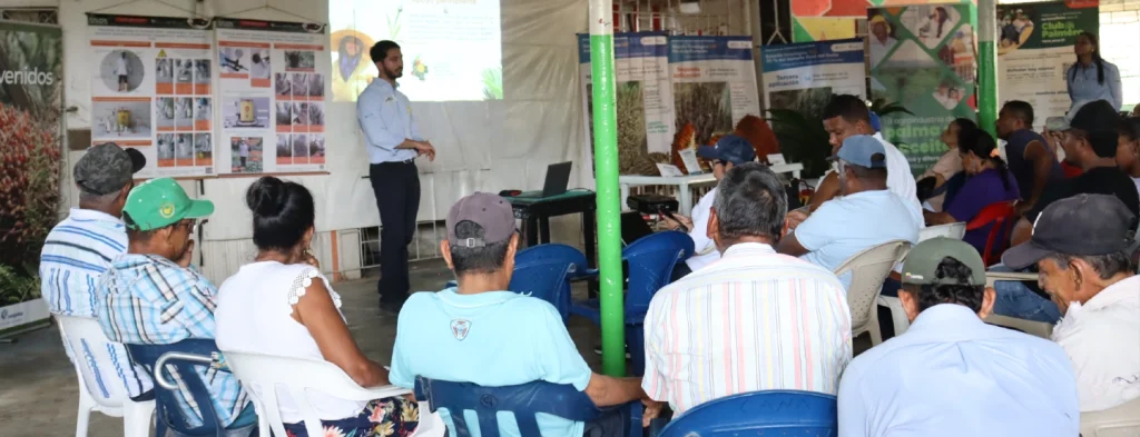 Fedepalma y Cenipalma realizan la Primera Mesa de Trabajo Técnica y Gremial con productores de Copalmac y Coagropas